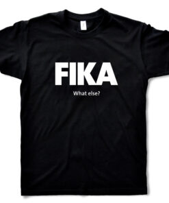 Black T-shirt Man – Fika design