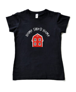 Navy blue T-shirt Woman – Typical Swedish Home swed home design