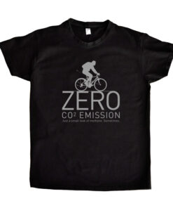 Black T-shirt Man – Zero CO2 Emission design