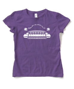 Purple T-shirt Woman – Buick design