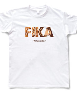 White T-shirt Man – Tasty Fika design