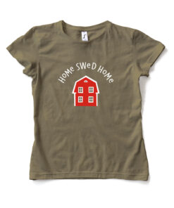 Khaki T-shirt Woman – Typical Swedish Home swed home design
