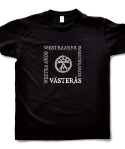Black T-shirt Man – Historical västerås design