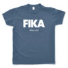 blue denim man fika t-shirt