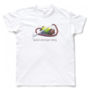 White T-shirt Unisex - Dammsugare